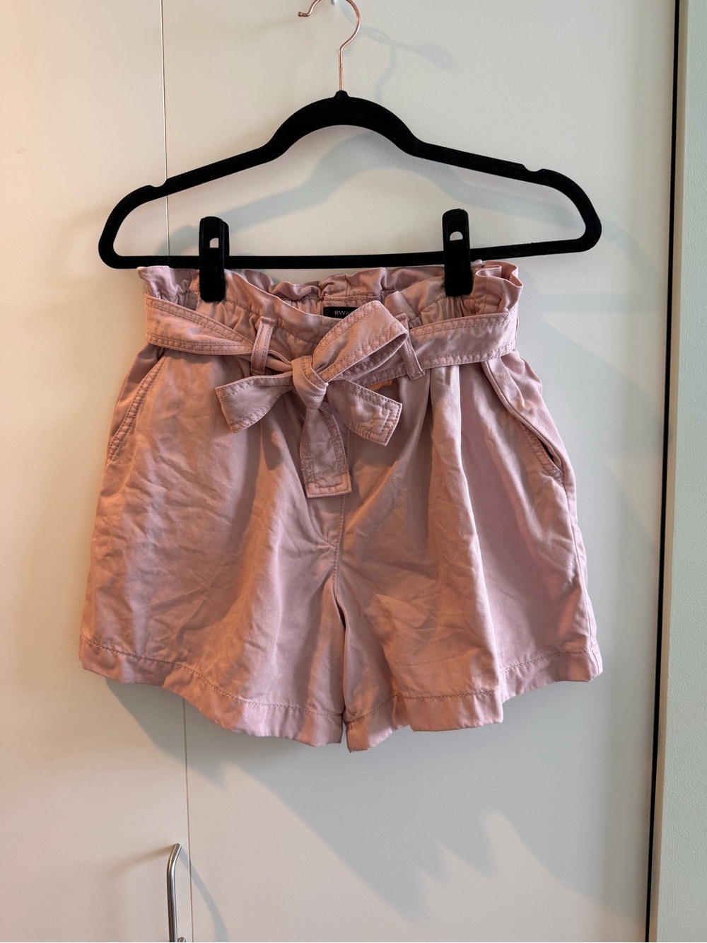 Pink dress shorts